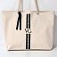 BOLSO DE PLAYA PERSONALIZADO TOTE BAG BLACK